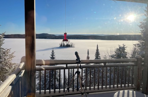 Lac-des-Plages Ski Chalet | LaCabanaDan - Waterfront, Spa, View, Pool table, 6 patios (31 NIGHTS & +)