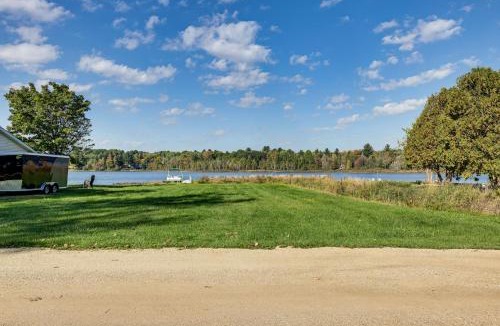 Reed City House | Lake Access Across the Street: Dock, Deck & Grill!
