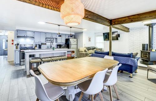 Reed City House | Lake Access Across the Street: Dock, Deck & Grill!