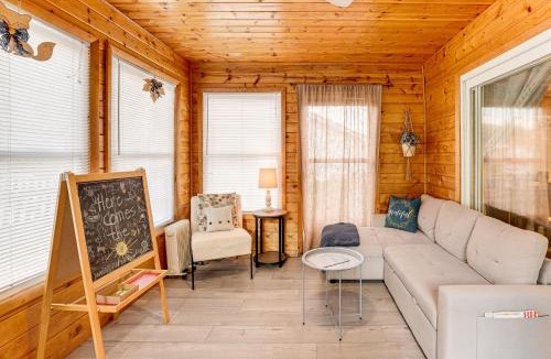 Reed City House | Lake Access Across the Street: Dock, Deck & Grill!