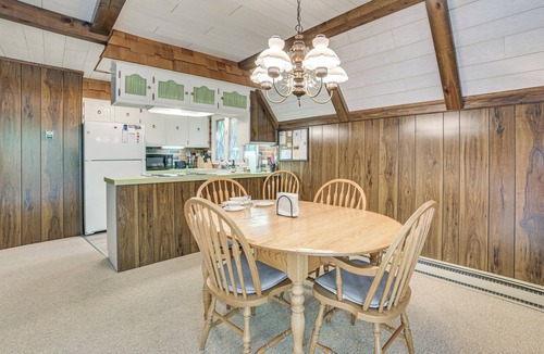 Mancelona Cabin | Lake Access Cabin w/Deck, Fire Pit & Grill!