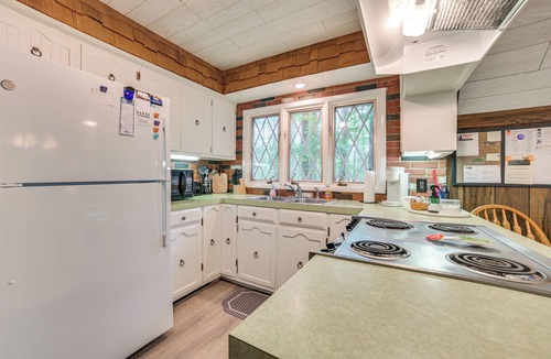 Mancelona Cabin | Lake Access Cabin w/Deck, Fire Pit & Grill!