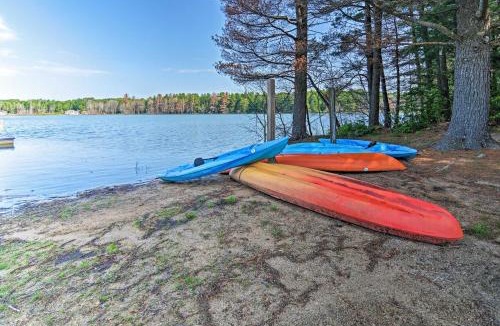 Mancelona House | Lake Access Cabin with Deck, Fire Pit and Grill!