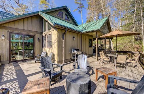 Lake Toxaway House | Lake Access + On-Site Creek: Lake Toxaway Home!
