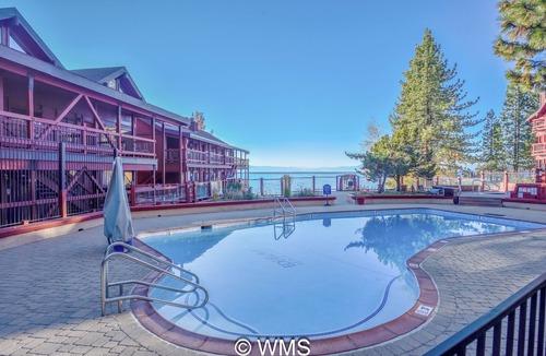 Kings Beach Apartment | Lake/Beach Front Resort - Pool, Hot Tub, BBQ+ U01