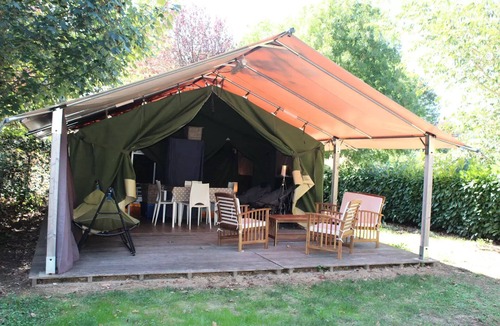 Naucelle Ski Chalet | Lake Bonnefon campsite * - Chalet PREMIUM 34 m2 (2 bedrooms) disabled access 7 people