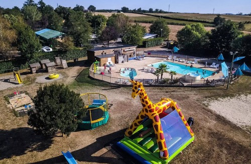 Naucelle Ski Chalet | Lake Bonnefon campsite * - Chalet SPACE 30 m2 (2 bedrooms) 6 persons
