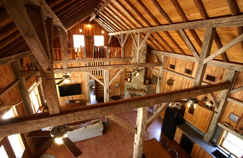 Buchanan Dam Cabin | Lake Buchanan Lodge featuring optional Pavilion with free kayaks and canoes.