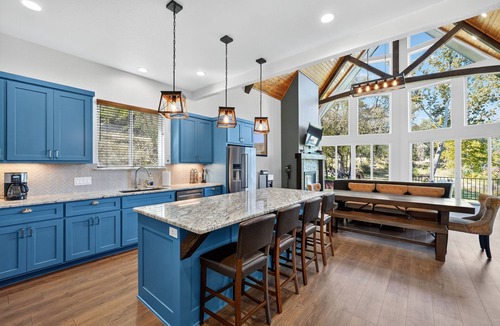 Council Creek South House | Lake Buchanan Stunning Views - 3 BR 3BA Fire Pit