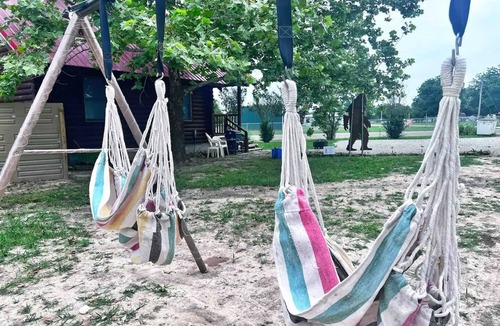 Checotah Cabin | Lake Cabin: Hot Tub- 3 miles off of I -40