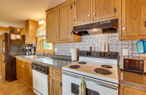 St. Albans House | Lake Champlain Vacation Rental with Boat Dock!