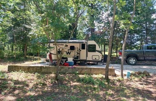 Centerville RV Rental | Lake Chaparral Campsite