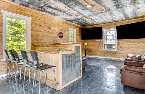 Scipio House | Lake Escape w/Hot Tub & Docks in Hope!