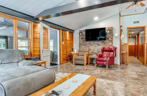 Scipio House | Lake Escape w/Hot Tub & Docks in Hope!
