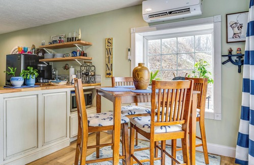 Monticello Apartment | Lake Freeman Gem w/Dock Access & Sunset View!