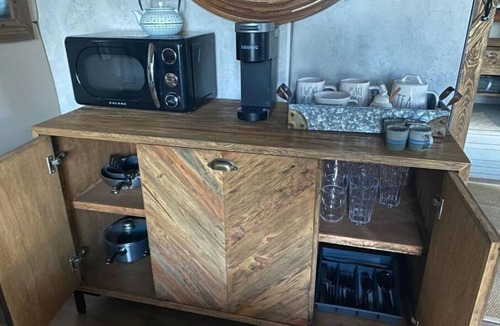 Camp Swift RV Rental | Lake Front Glamping Near Austin-Bathroom In Unit