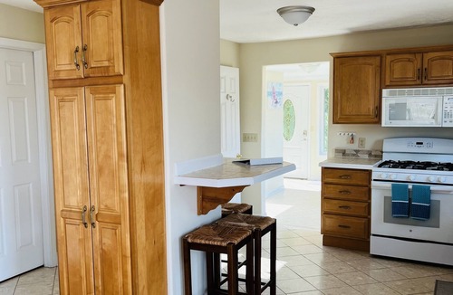 Sea Breeze House | Lake front home with sandy beach!