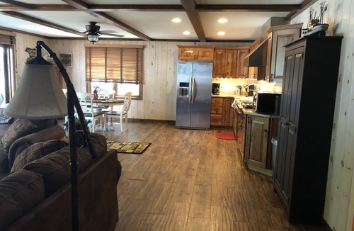 North Washington Apartment | Lake front property with gorgeous views of Big Lake