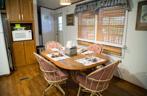 Eufaula House | Lake front retreat, covered boat dock, large deck, fenced play area, RV parking