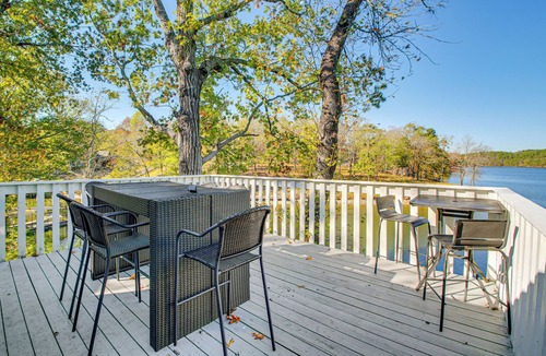 Mid America House | Lake Hamilton Escape w/Boardwalk & Boat Dock!