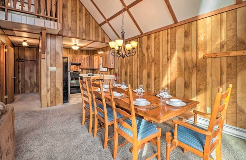 Lake Harmony Estates Cabin | Lake Harmony Access: Home w/Game Room + Fire Pit!