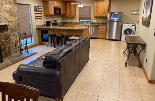 Tow House | Lake House at Texas Hills RV Haven sitting on Lake Buchanan.