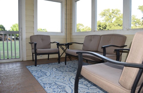 Tow House | Lake House at Texas Hills RV Haven sitting on Lake Buchanan.