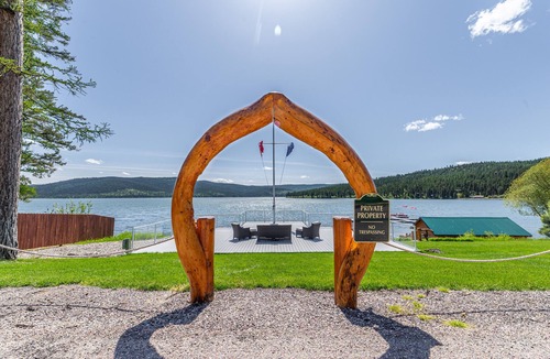 Lake Mary Ronan Cabin | Lake House-Cozy Cabin in the Woods Lake Views