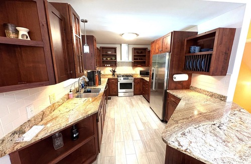 Big Creek House | Lake House in Cove, Private Dock & Covered Slip, Sleeps 16 in Beds