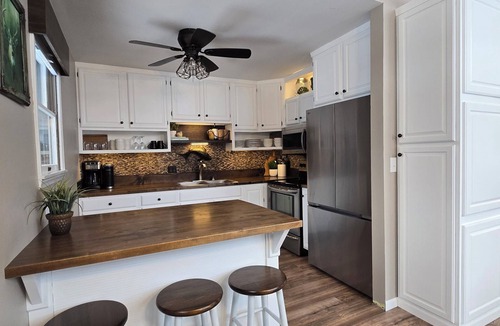 Le Roy House | Lake House with Dock, Sandy Beach & Walking Trails