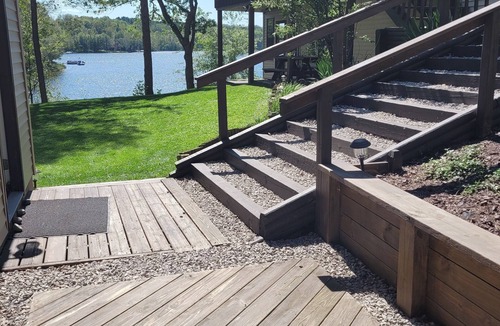 Le Roy House | Lake House with Dock, Sandy Beach & Walking Trails