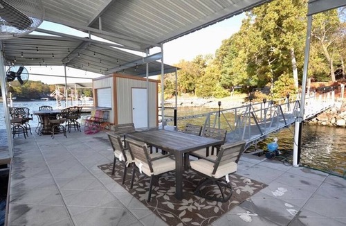 Sunrise Beach House | Lake House with Gorgeous Views and Huge Dock - 5 Stairs to the Dock!
