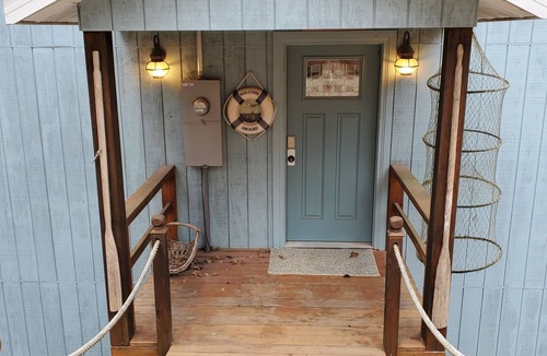 Rocky Mount House | Lake House with Multiple Decks and Large Swim Platform on Private Dock,