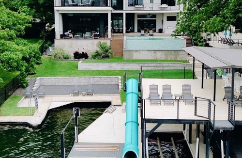 Kingsland House | Lake LBJ Luxury Retreat-Pool,Hot Tub,Dock,Slide