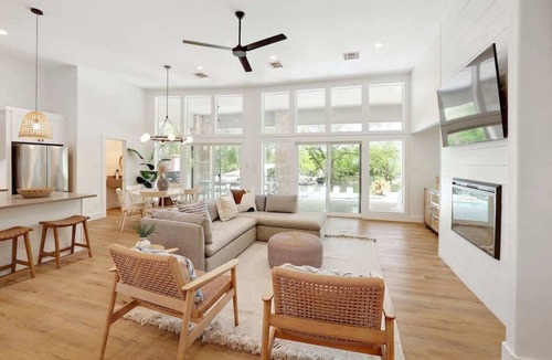 Burnet House | Lake LBJ Waterfront Retreat | Pool, Fire Pit, Dock