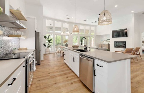 Burnet House | Lake LBJ Waterfront Retreat | Pool, Fire Pit, Dock