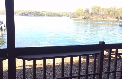 Osage Beach Condo | Lake Level Condo with direct access to lake from the back deck!