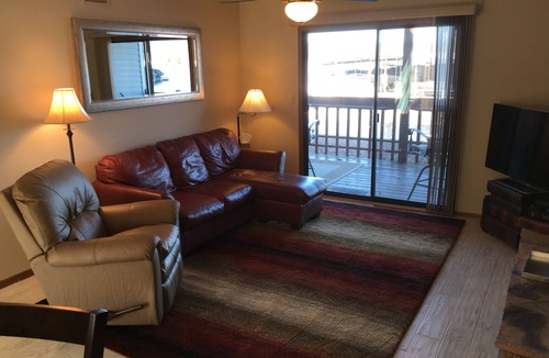 Osage Beach Condo | Lake Level Condo with direct access to lake from the back deck!