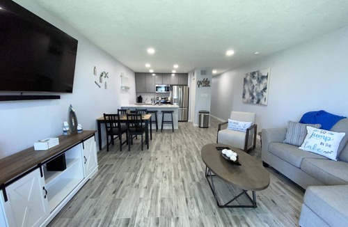Walden on Lake Conroe Condo | Lake Life Condo with Brook, Lake, & Pool Views