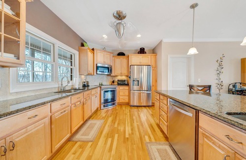 North Shore House | Lake Lookout - Private Home with lake views & Game room