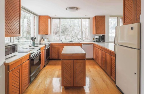 Fennville House | Lake MI Luxe Home w/Sauna/Hot tub/Game room/Views