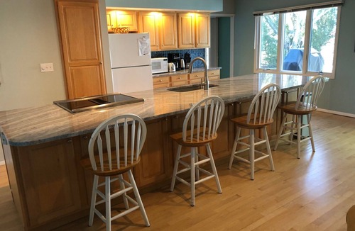 Riverside House | Lake Michigan retreat w/private beach access, family friendly, solar & gardens