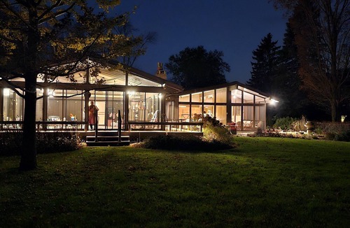 Racine Villa | Lake Michigan Waterfront Designer Villa