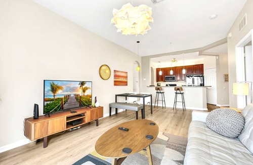 Florida Central Atlantic Coast Condo | Lake & Pool View Fireworks Vista Cay 2 Bed 2 Bathroom Stunning