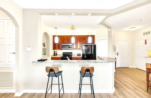 Florida Central Atlantic Coast Condo | Lake & Pool View Fireworks Vista Cay 2 Bed 2 Bathroom Stunning