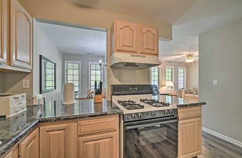 Gilbertsville Villa | Lake Retreat with Deck near Marina