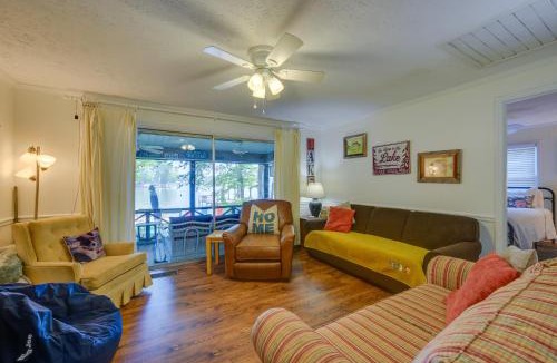 Eatonton House | Lake Sinclair 'Crooked Creek Cottage' w/Fire Pit!