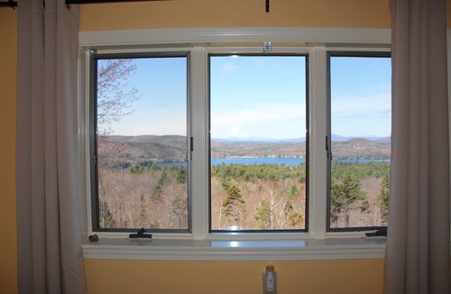 Newbury House | Lake Sunapee house with spectacular vistas close to skiing, hiking and swimming!