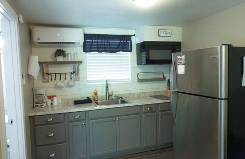 Mead Apartment | Lake Texoma Quad-plex - Kitchenette