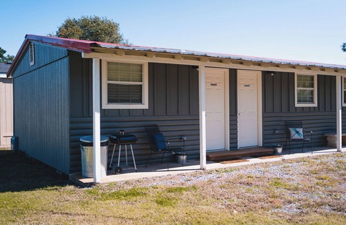 Mead Apartment | Lake Texoma Quad-plex - Kitchenette